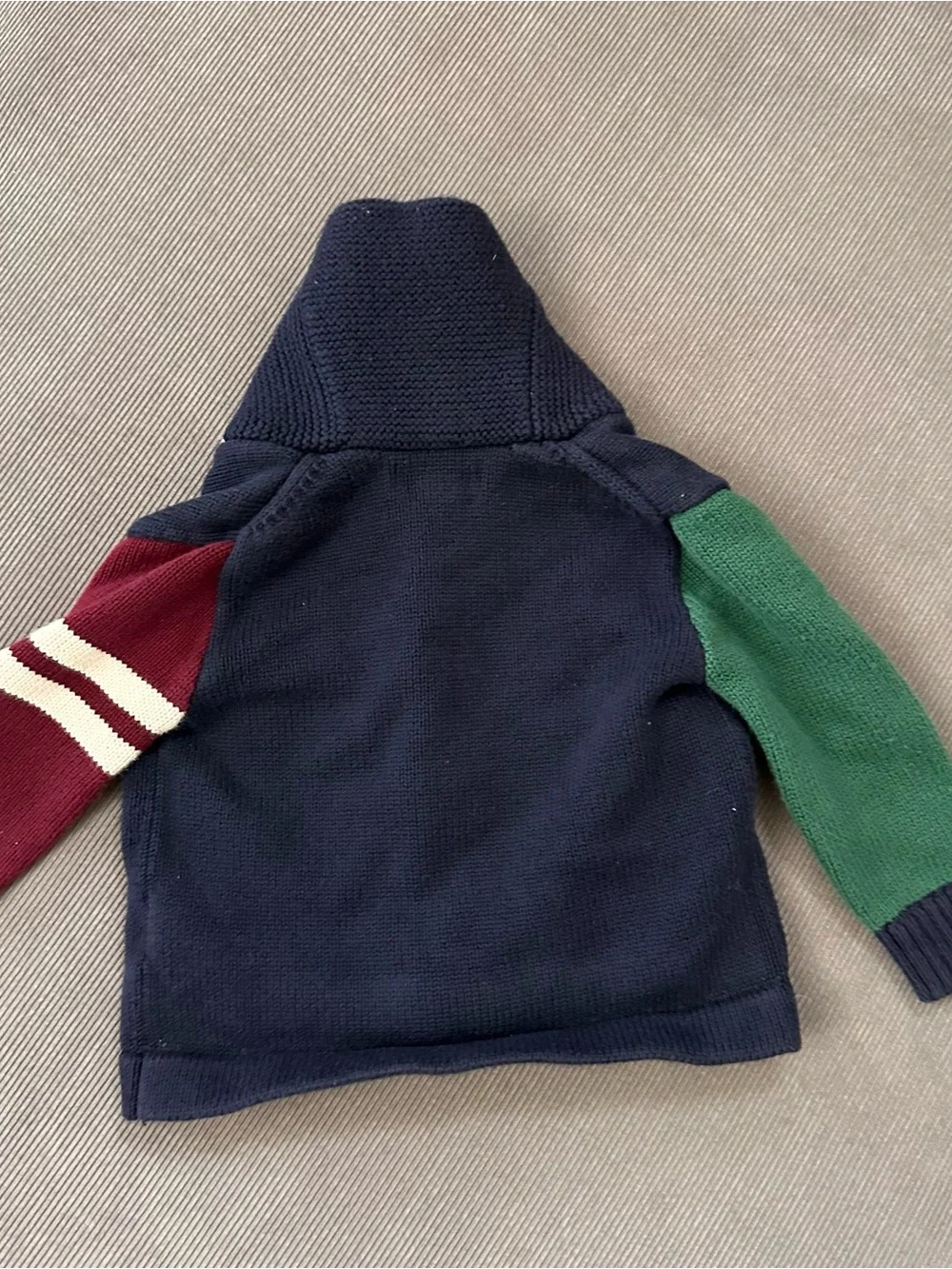 Polo Ralph Lauren Kids P Wing Polo Bear Patch Cardigan Boys Infant Size 9M